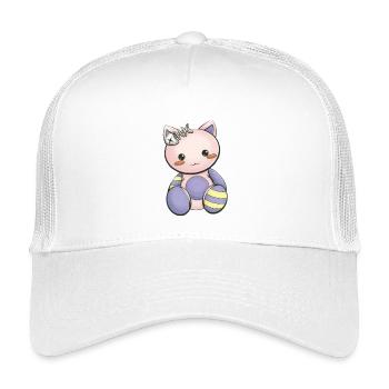 Manga - Kids’ Trucker Cap - white - Front