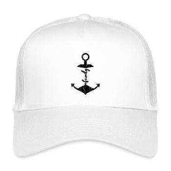 Families Anker - Kids’ Trucker Cap - white - Front