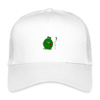 Erschöpfter Frosch © Chyropterum Innoxius - Kinder Trucker-Cap - Weiß - Vorne