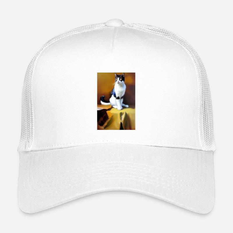 Katzen Bild Kinder Trucker-Cap