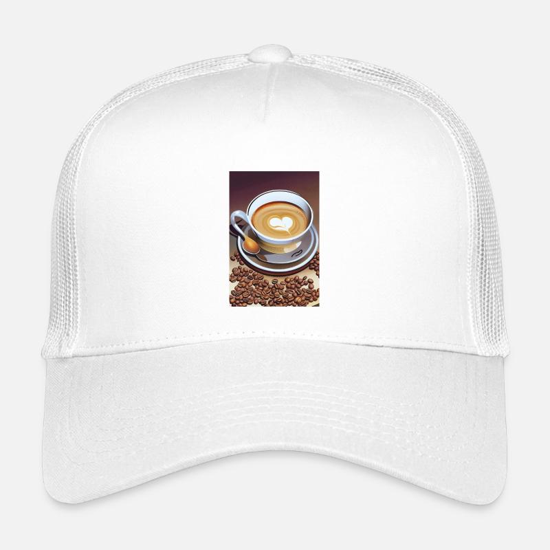 Café, grains de café Casquette trucker enfant