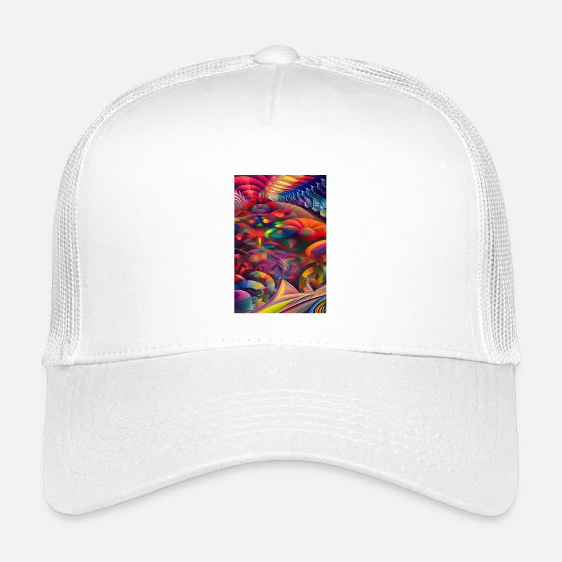 Abstract art Kids’ Trucker Cap