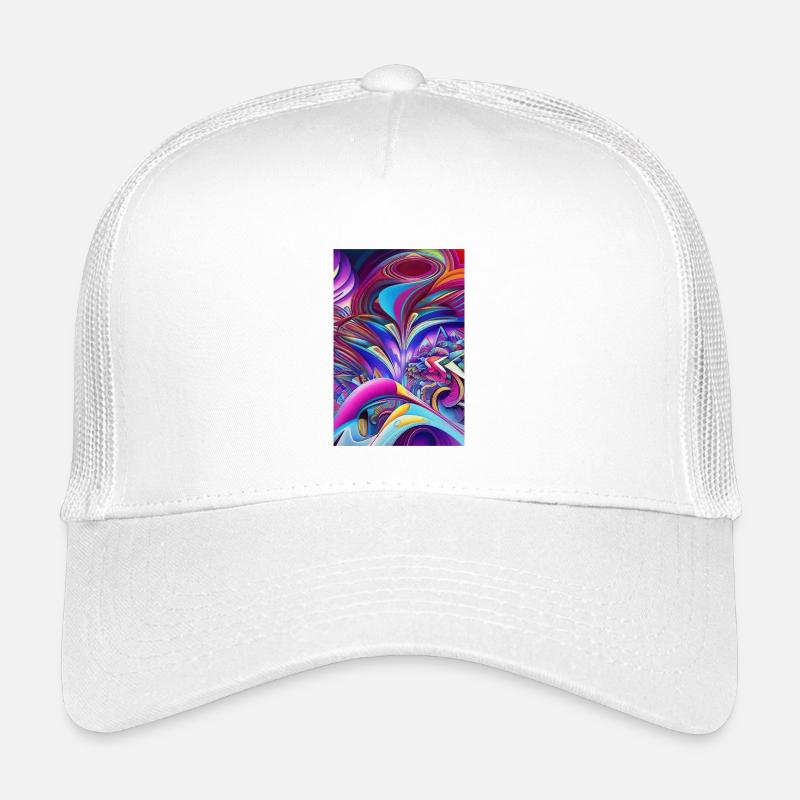 Abstrakte Kunst Kinder Trucker-Cap