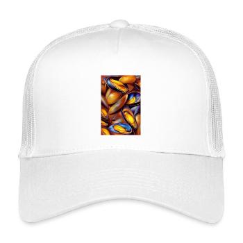 Moules - Casquette trucker enfant - blanc - Devant