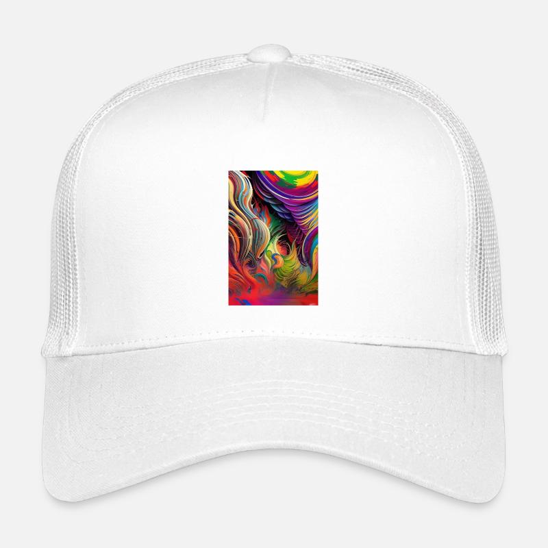 Art abstrait Casquette trucker enfant