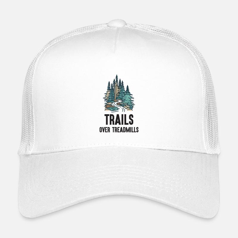Trail Running - Trails Over Treadmills Kids’ Trucker Cap