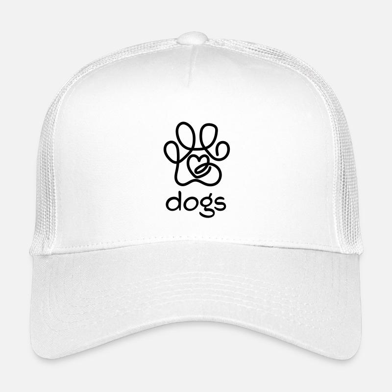 I love dogs Kids’ Trucker Cap