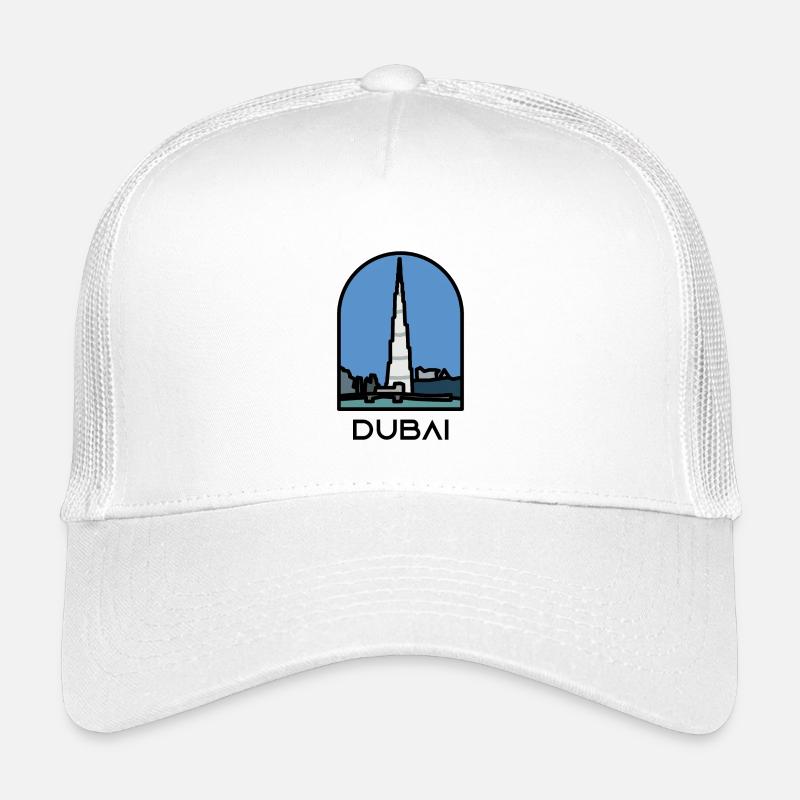 Dubaï - Burj Khalifa Casquette trucker enfant