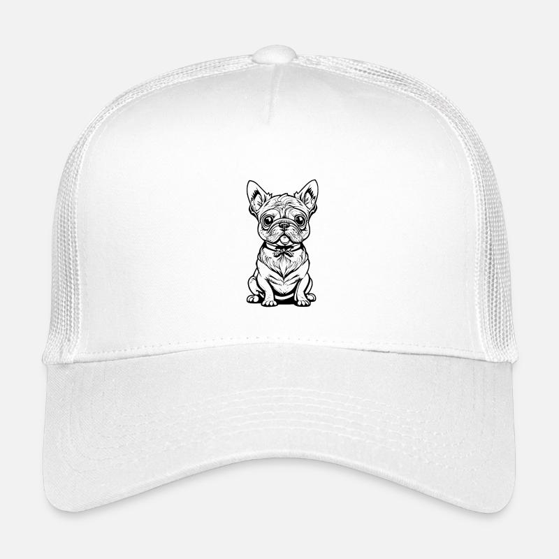 Süsser sitzender Hund Kinder Trucker-Cap