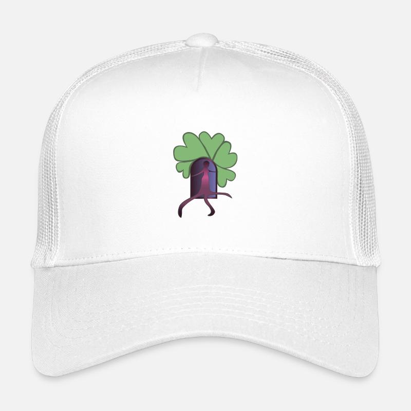 Sortez Rose - Casquette trucker enfant - blanc