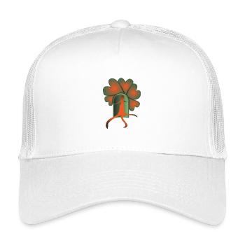 Step Out Orange - Kids’ Trucker Cap - white - Front
