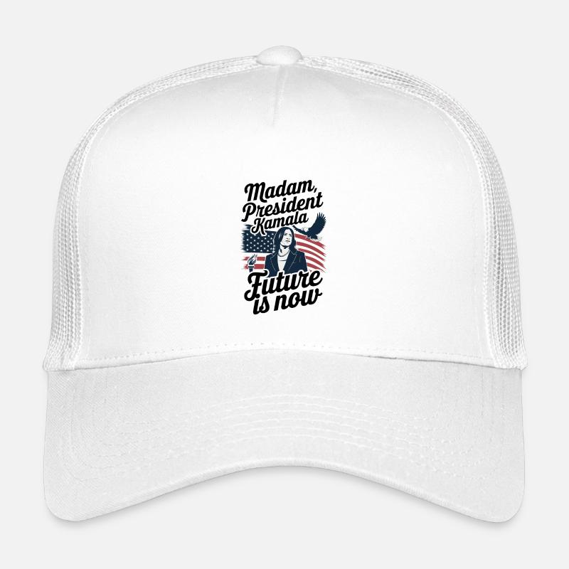 MADAM PRESIDENT KAMALA, FUTURE IS NOW Kids’ Trucker Cap