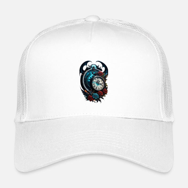 L’horloge dans le brouillard de l’infini. Casquette trucker enfant