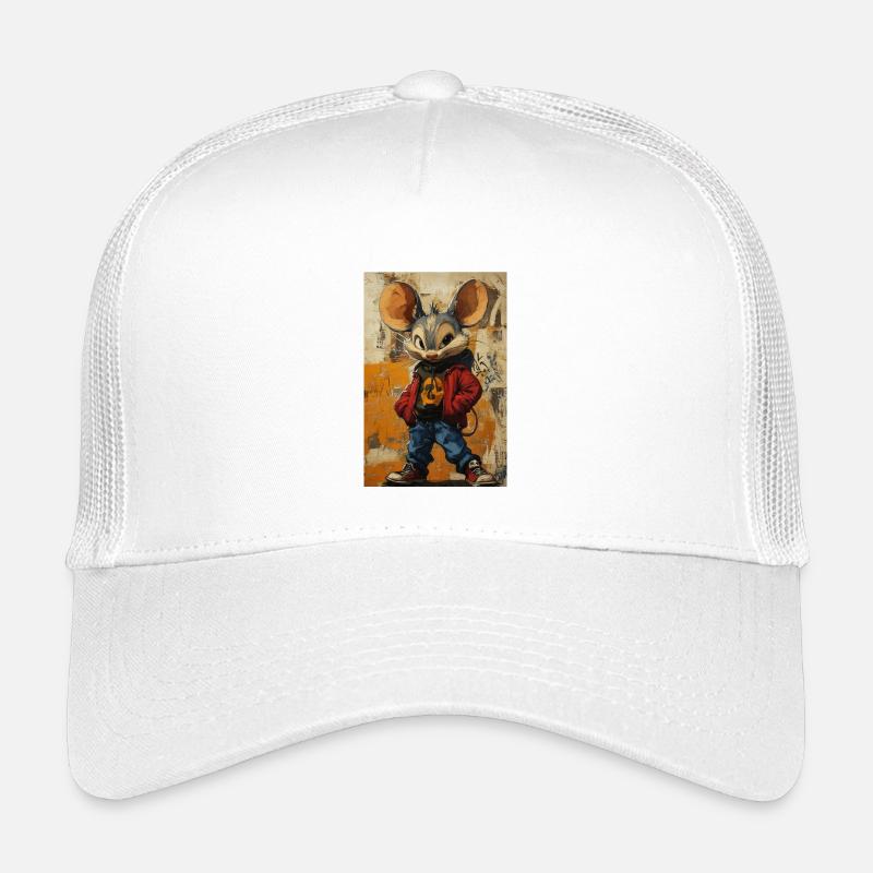 Graffiti advice in street look Kids’ Trucker Cap