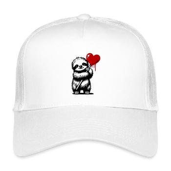 Paresse - Casquette trucker enfant - blanc - Devant