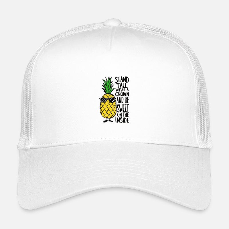 Cool Pineapple with "Stand Tall" Kids’ Trucker Cap