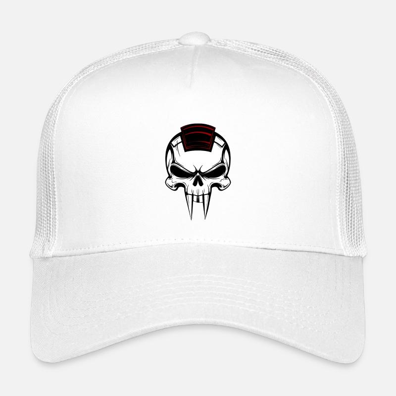 Crâne de vampire Casquette trucker enfant