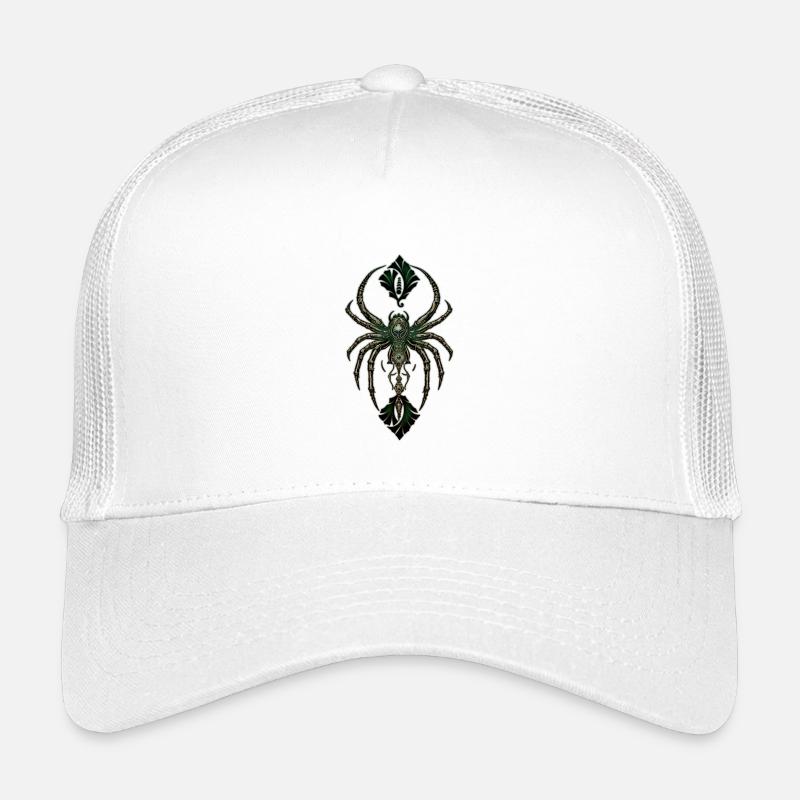 Mechanische Eleganz, die Spinne im Dunkeln. Kinder Trucker-Cap