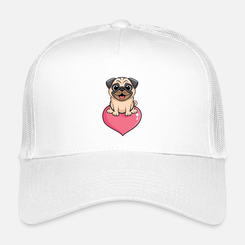 Mops Kinder Trucker-Cap