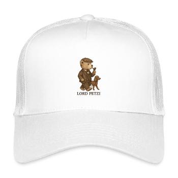 Lord Petzi geht Gassi - Kinder Trucker-Cap - Weiß - Vorne