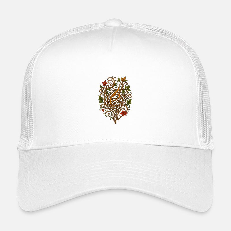 Elanmi Ornament - Kinder Trucker-Cap - Weiß