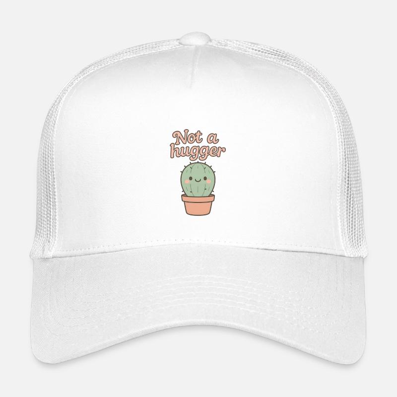Not a Hugger – Kaktus mit Charakter Kinder Trucker-Cap