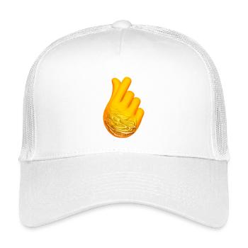 ANOW - Kids’ Trucker Cap - white - Front