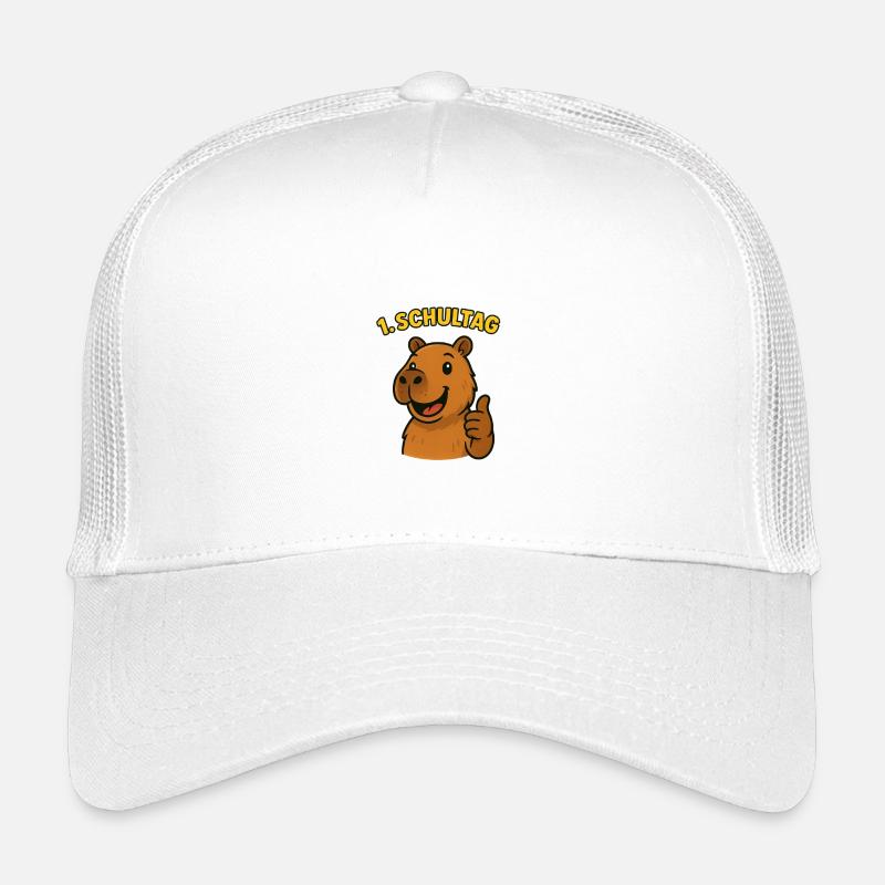 Capybara 1. Schultag | Einschulung Kinder Design Kinder Trucker-Cap