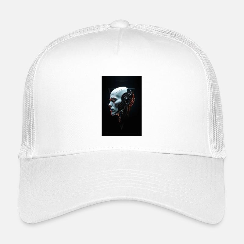 MAD-MND: Machine - Kids’ Trucker Cap - white