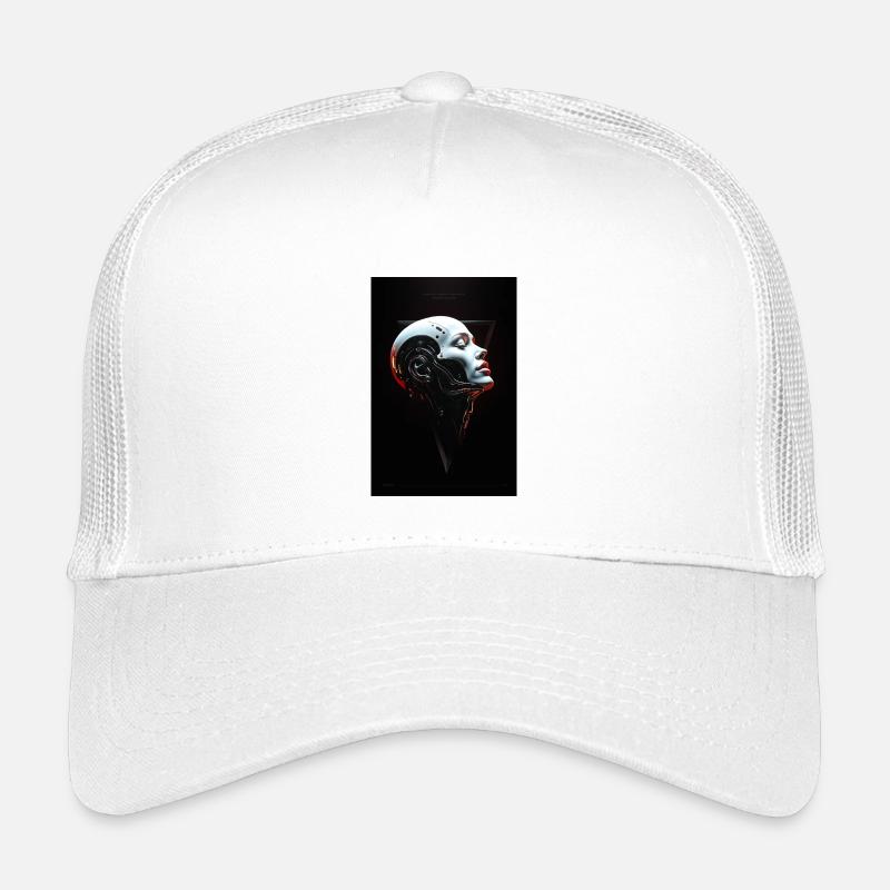 MAD-MND: Reality Fails - Kids’ Trucker Cap - white
