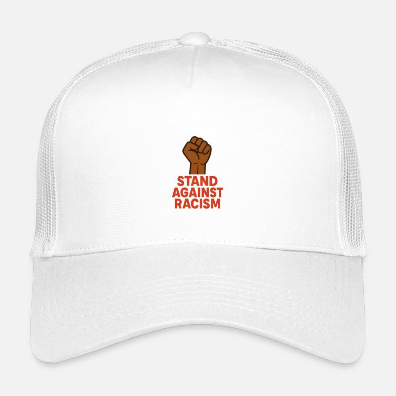 Faust mit Anti-Rassismus-Botschaft stärken Kinder Trucker-Cap