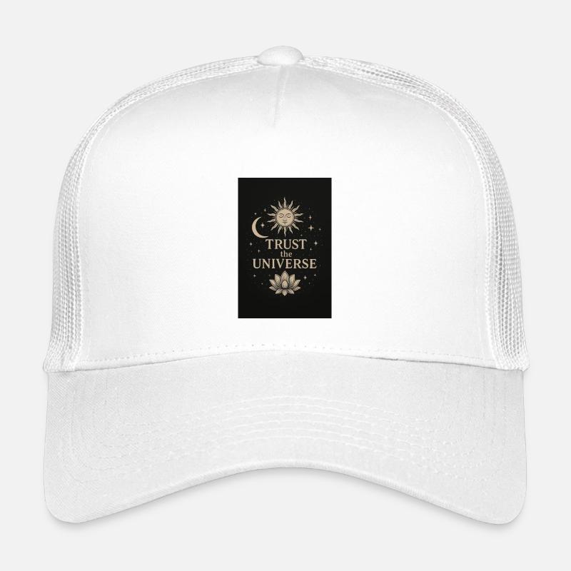 Vertrauen ins Universum mit Lotus Kinder Trucker-Cap
