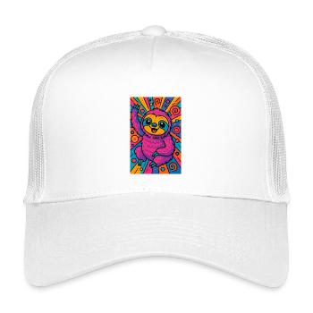 Paresse - Casquette trucker enfant - blanc - Devant