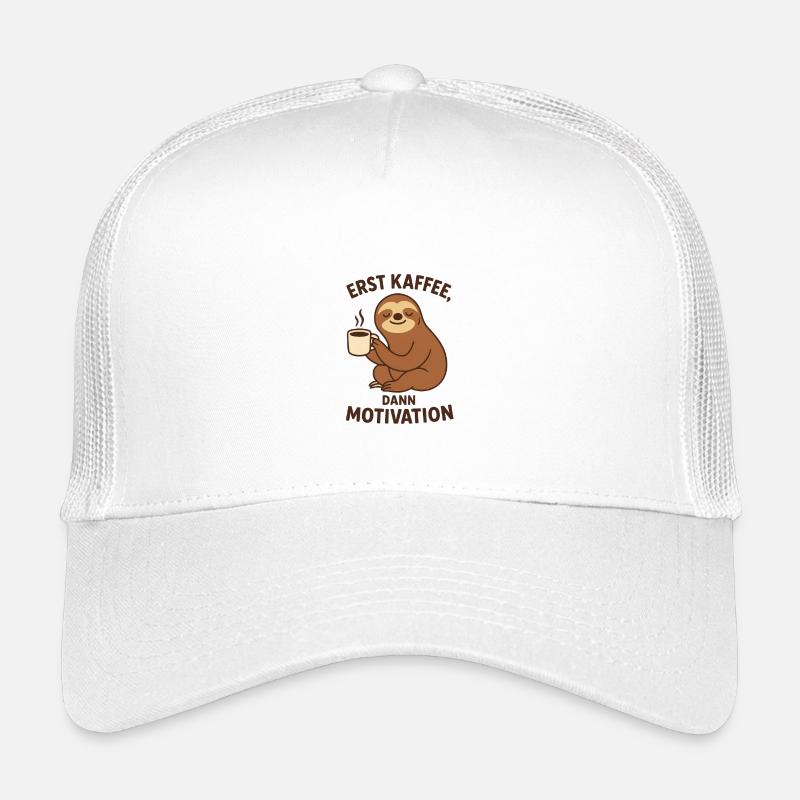 Erst Kaffee, dann Motivation Kinder Trucker-Cap