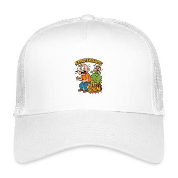 Fart near-stool experience - Kids’ Trucker Cap - white - Front