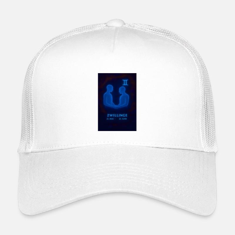 Zwillinge 21.05. – 21.06. Astrologie Design Kinder Trucker-Cap