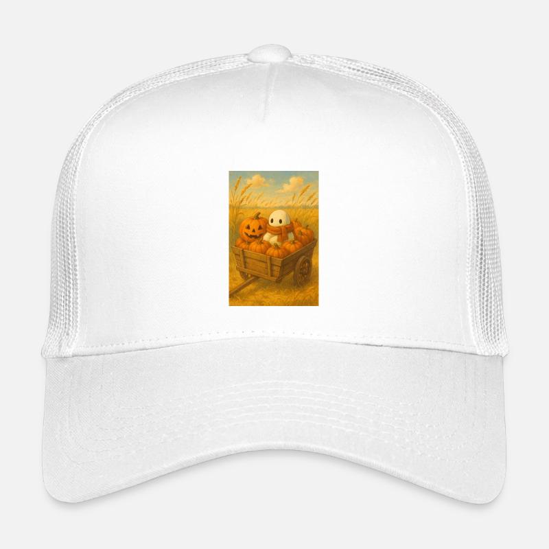 Herbst Geist Thanksgiving - Kinder Trucker-Cap - Weiß