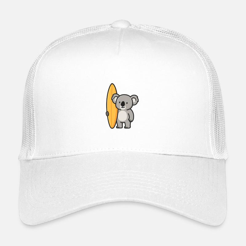 Koala Surfer – Australisches Funshirt Kinder Trucker-Cap