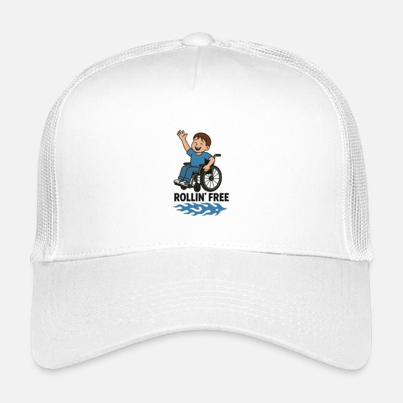 Rollin'Free Boy Kinder Trucker-Cap