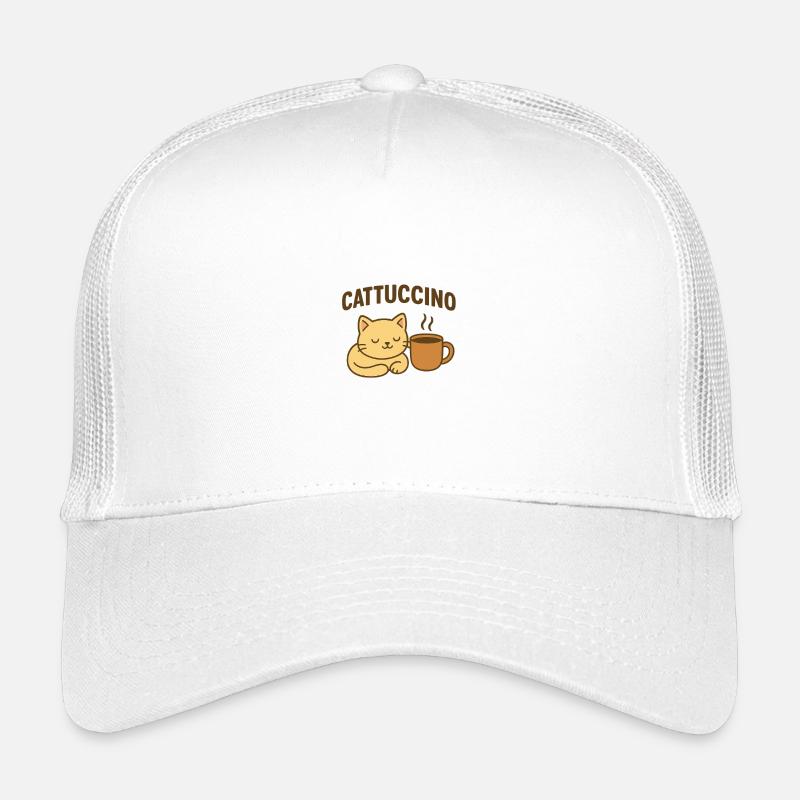 cattuccino - Kinder Trucker-Cap - Weiß