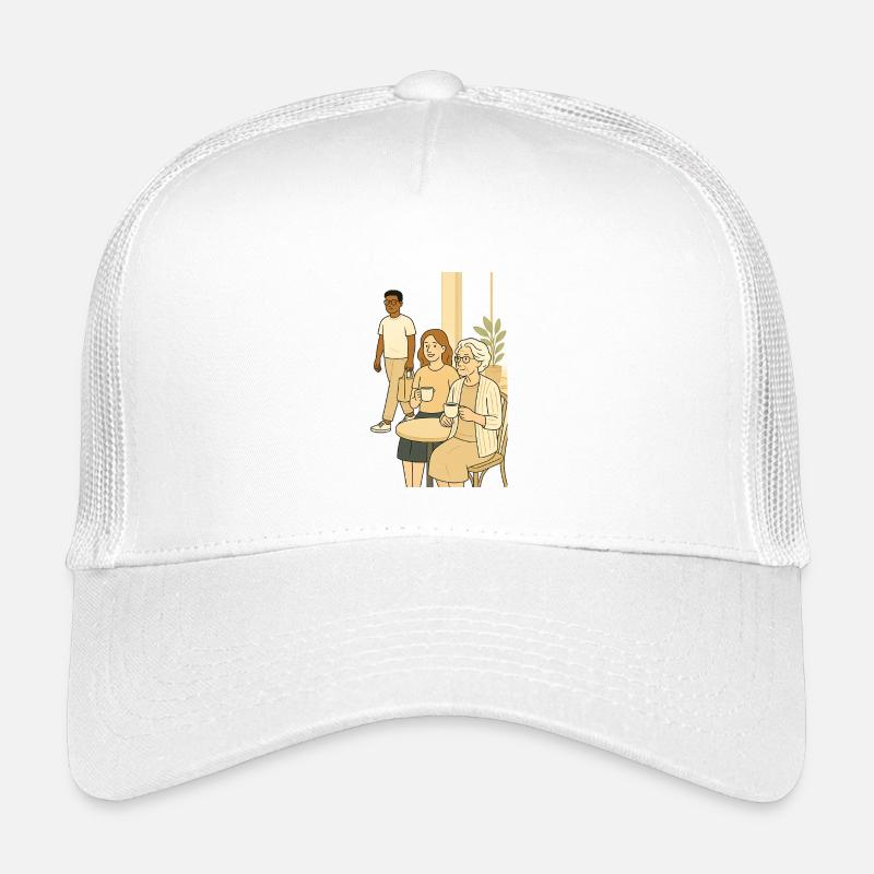 Générations de l’heure du café Casquette trucker enfant