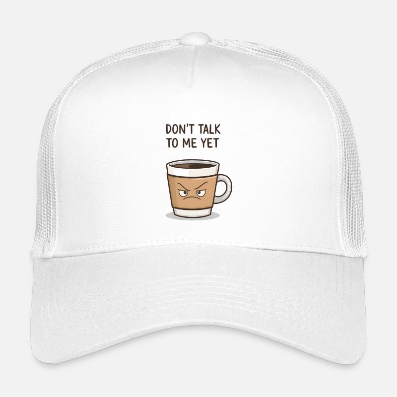 Grumpy Coffee Cup – Sprich noch nicht mit mir Kinder Trucker-Cap
