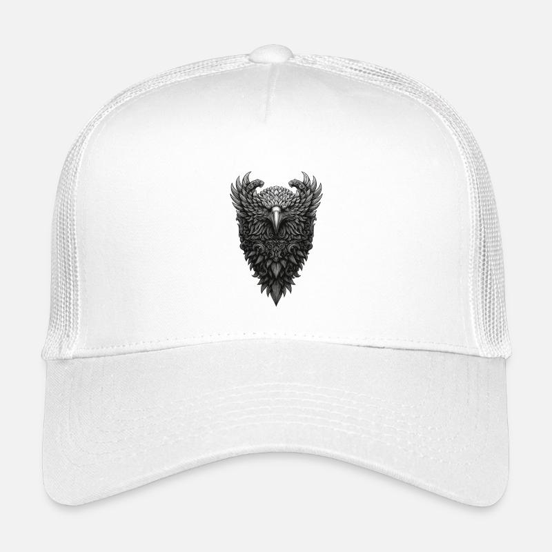 Ebenholz-Raben-Wappen Kinder Trucker-Cap