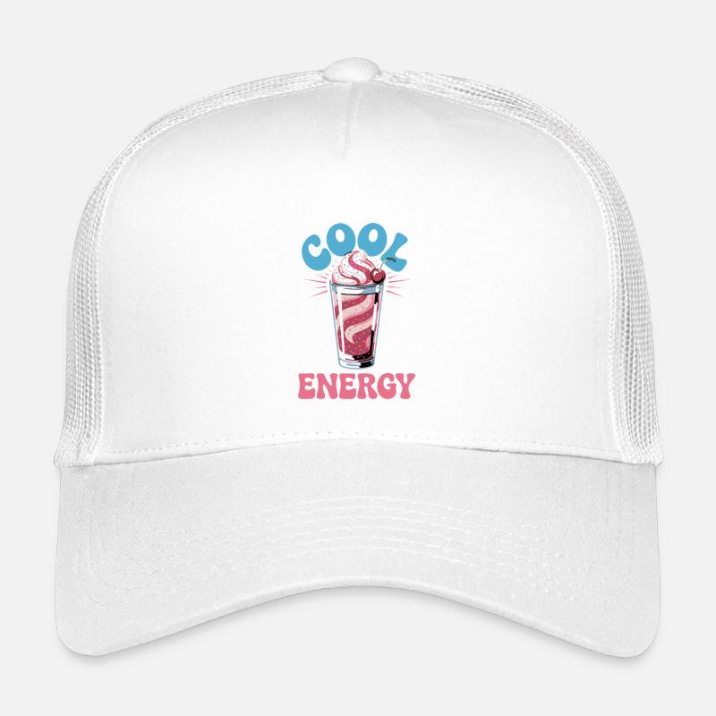 Milkshake Cool Energy avec cerise et Casquette trucker enfant