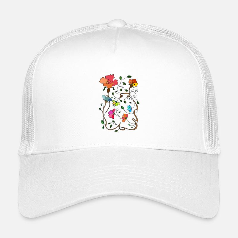 Blumen Kinder Trucker-Cap