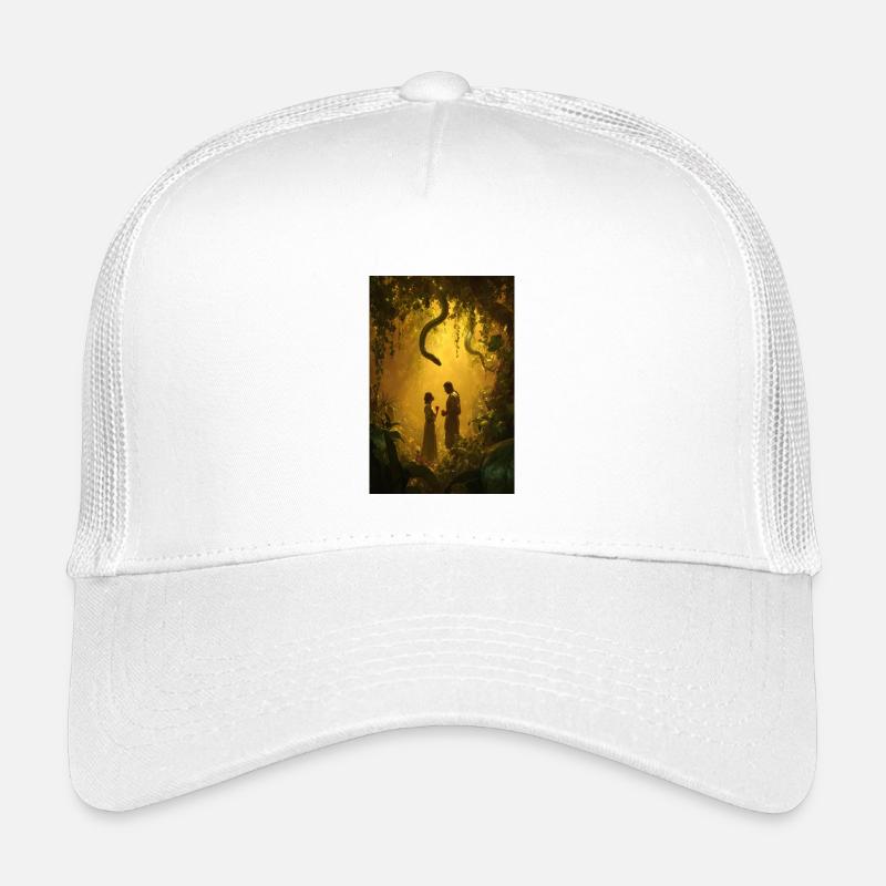 Romance dans la jungle enchantée Casquette trucker enfant