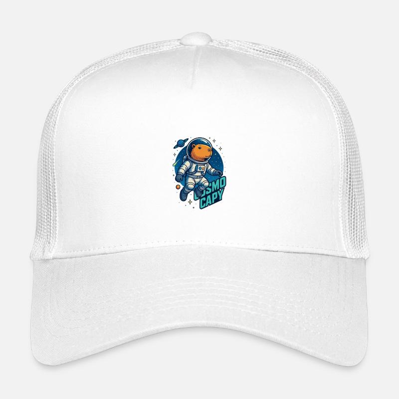 Cosmo Capy – Space Capybara Shirt 🚀 Kids’ Trucker Cap
