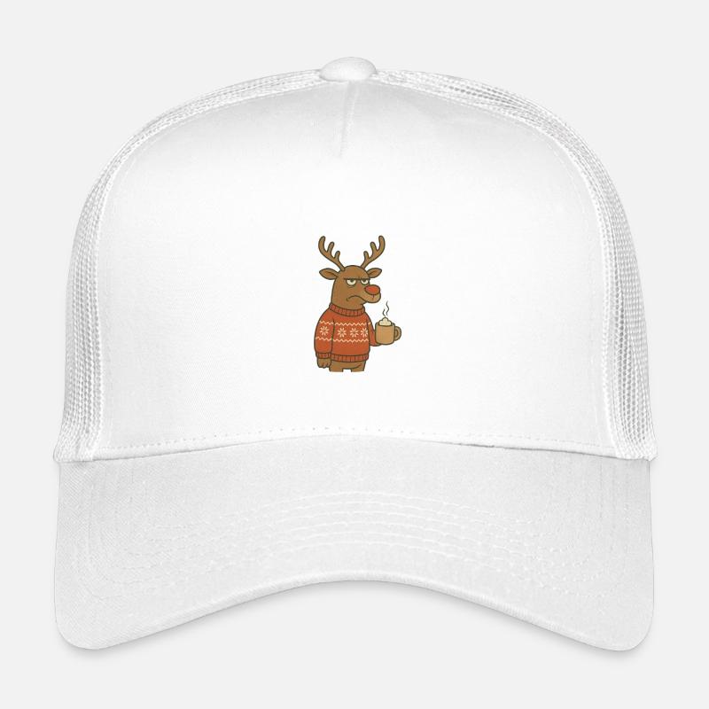 Renne avec tasse Casquette trucker enfant