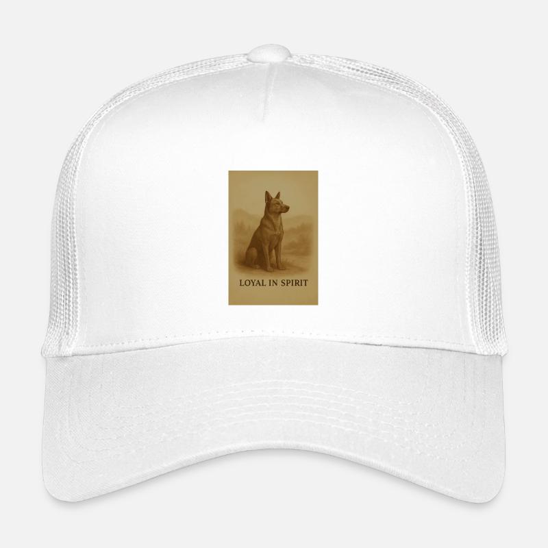 Loyal im Geiste Hund Kinder Trucker-Cap