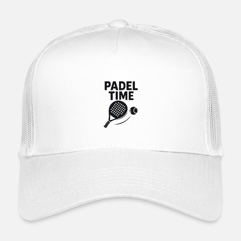Padel Time – Paddel & Ball Grafik Kinder Trucker-Cap